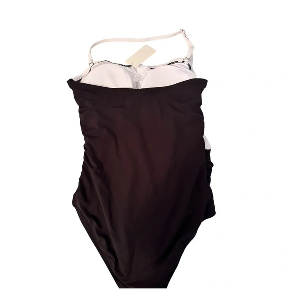 NWT Women’s Monokini 1 Piece Strapless Bathing Suit - Picture 3 of 5